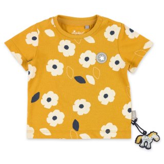 Sigikid Baby T-Shirt mit Blümchen gelb