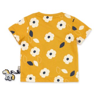 Sigikid Baby T-Shirt mit Blümchen gelb