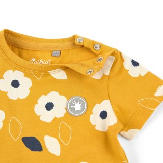 Sigikid Baby T-Shirt mit Blmchen gelb 62
