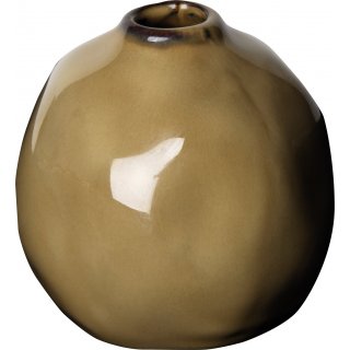 Keramik Vase braun, klein