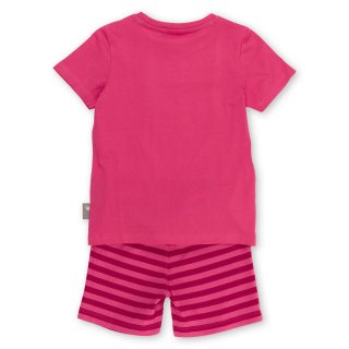 Sigikid kurzer Mädchen Schlafanzug mit Flamingo Motiv pink
