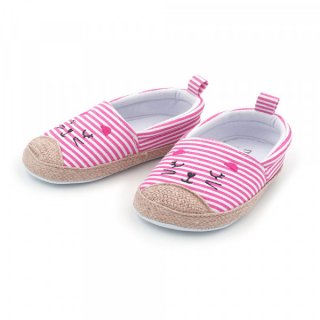 Maximo Baby Schuhe Katze rosa