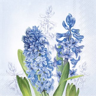 Lunch Servietten Hyacinth blue