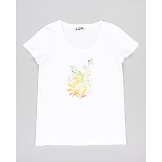 Losan T-Shirt mit Print, wei