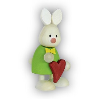 Kaninchen Max mit Herz