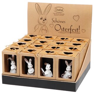Goebel Hase Ostern - Minihase Snow white From the Heart