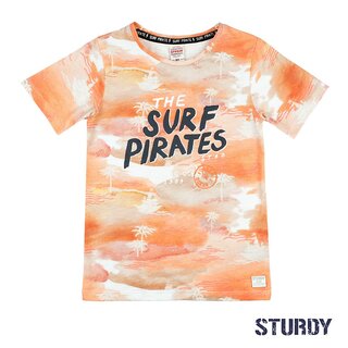 Sturdy T-Shirt fr Jungen, orange 104