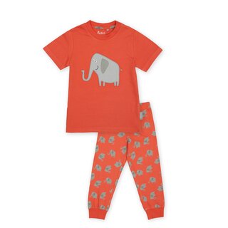 Sigikid Jungen Schlafanzug mit Elefanten Motiv