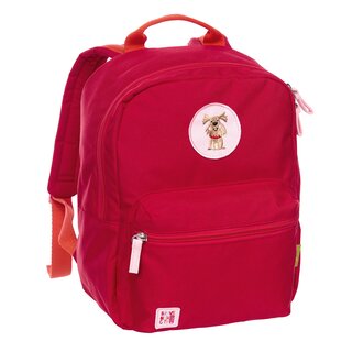 Kinder Rucksack rot, Green Collection