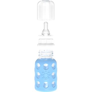 Lifefactory Baby Glas Trinkflasche 120 ml