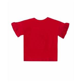 UBS2 T-Shirt mit maritimen Print, rot