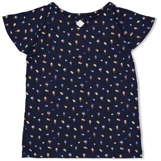 Jubel T-Shirt mit kleinen Printmotiven, dunkelblau