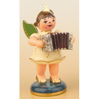 Hubrig Engel mit Ziehharmonika, 6,5 cm
