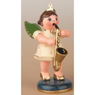Hubrig Engel mit Saxophon, 6,5 cm