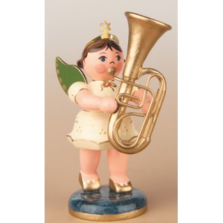 Hubrig Engel mit Tuba, 6,5 cm
