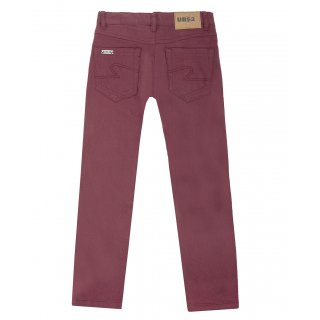 UBS2 Skinny Jeans Hose, bordeaux