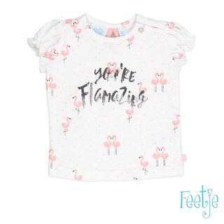 Feetje Baby Mädchen T-Shirt mit Flamingos
