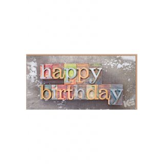 Eulzer Druck Geburtstagskarte happy birthday