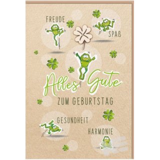Eulzer Druck Geburtstagskarte Alles Gute - ZUM GEBURTSTAG